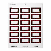 Schotse Shamrock - open frame label (Full Sheet)