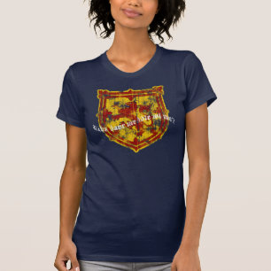 Schotse Shirt voor vrouwen donker