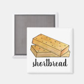 Schotse Shortbread Theebiscuits Britse Bakkerij Magneet (Voorkant / Achterkant)