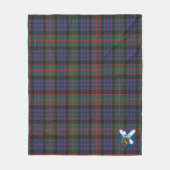 Schotse slager van Dunans Tartan Fleece Deken (Voorkant)