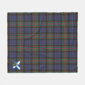 Schotse slager van Dunans Tartan Fleece Deken (Voorkant (Horizontaal))