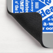 Schotse slang en zinnen muismat (Hoek)