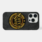 Schotse Snob - grappige whisky drinker iPhone Hoesje (Achterkant horizontaal)