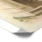  "Schotse soldaat" koffie van Arbuckle Bros Poster (Hoek)