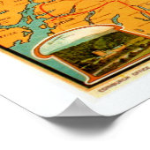  Schotse Spoorweg Print (Hoek)