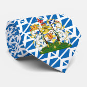 Schotse Stropdassen, mode Schotse vlag Stropdas (Opgerold)
