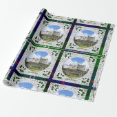Schotse Sutherland Clan Dunrobin Castle Tartan Cadeaupapier (Uitgerold)