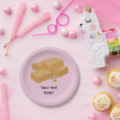 Schotse tablet - traditionele behandeling uit Scho Papieren Bordje (Feest)