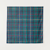 Schotse tartan achtergrond een gecontroleerd vlekk wandkleed (Voorkant (horizontaal))