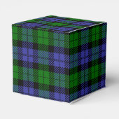 Schotse tartan bedankdoosjes (Achterkant)