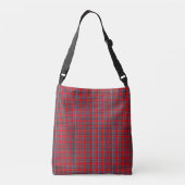 Schotse tartan crossbody tas (Achterkant)