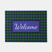 Schotse tartan deurmat (Voorkant)