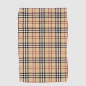 Schotse Tartan Patroon Golfhanddoek (Voorkant)