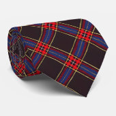 Schotse Tartan Plaid Custom Heren Das (Opgerold)