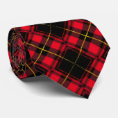 Schotse Tartan Plaid Op Maat Gemaakte Das (Opgerold)
