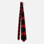Schotse Tartan Plaid Op Maat Gemaakte Das (Achterkant)