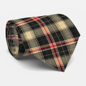Schotse Tartan Plaid Op Maat Gemaakte Das (Opgerold)