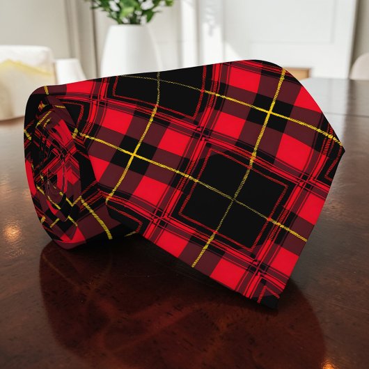 Schotse Tartan Plaid Op Maat Gemaakte Das