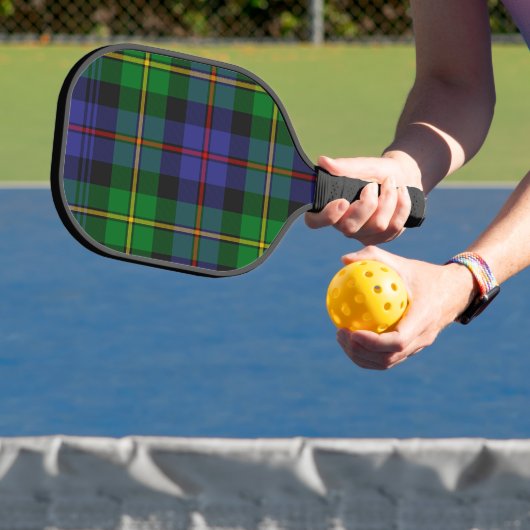 Schotse Tartan Plaid Pickleball peddel Paddle (Insitu)