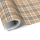 Schotse tartanpatroon cadeaupapier (Rol Hoek)