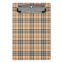 Schotse tartanpatroon     mini klembord