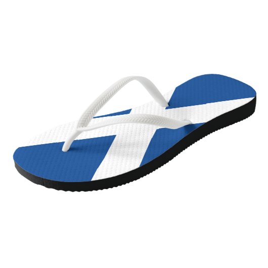 Schotse teenslippers op het strand voor mannen en  (Schuin)