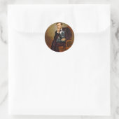 Schotse terriër 3 - Lincoln Ronde Sticker (Tas)