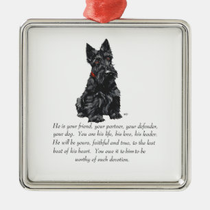 Schotse Terriër Aandenken Ornament
