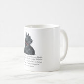 Schotse Terriër Aandenken - REUZE Hond Koffiemok (Voorkant rechts)