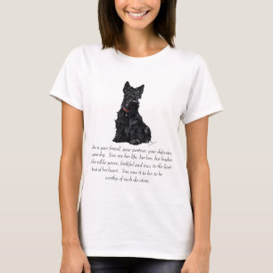 Schotse Terriër Aandenken - VROUWELIJK T-shirt