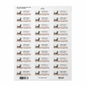 Schotse Terrier Abeerdenie Hond Etiket (Full Sheet)