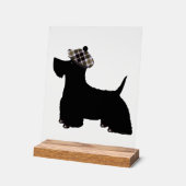 Schotse Terrier Acryl Bord (Hoek)