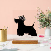 Schotse Terrier Acryl Bord (Huwelijk)