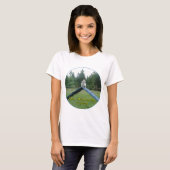 Schotse Terrier Agility Design T-shirt (Voorkant volledig)