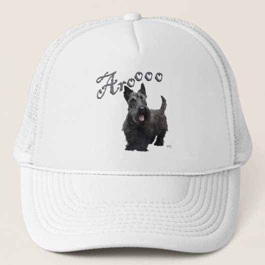 Schotse Terrier Aroooo! Trucker Pet (Voorkant)