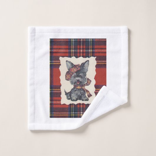  Schotse Terrier Bad Handdoek (Wasdoekje)