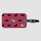 Schotse Terrier Bagage Label (Voorkant (horizontaal))