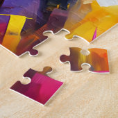 Schotse Terrier Black Dog Acryl Print Hondenliefhe Legpuzzel (Zijkant)