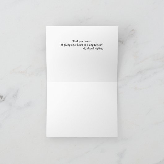 Schotse Terriër, briefkaart (Binnen)