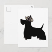 Schotse Terrier Briefkaart (Voorkant / Achterkant)