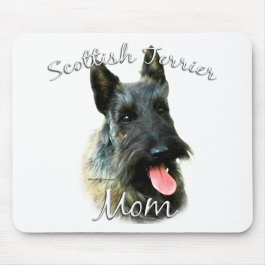 Schotse Terriër (brindle) Moeder 2 Muismat (Voorkant)