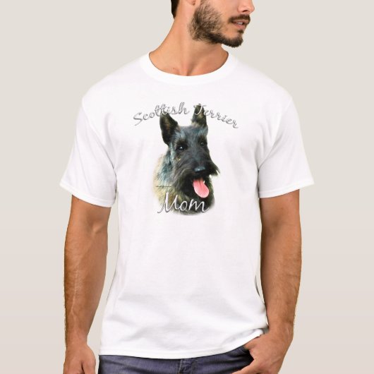 Schotse Terriër (brindle) Moeder 2 T-shirt (Voorkant)