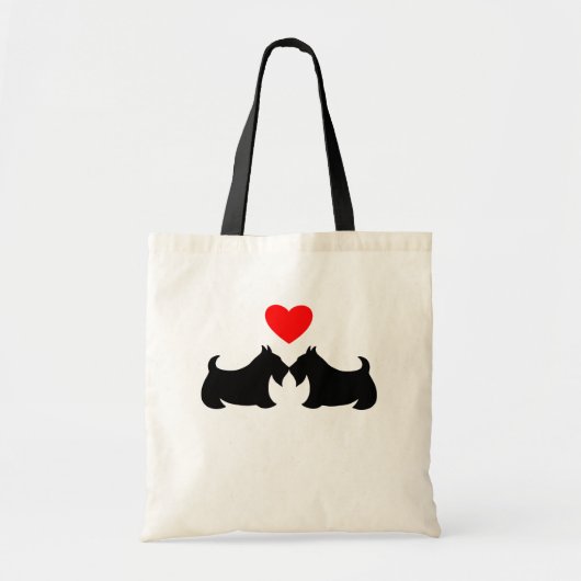 Schotse Terrier Canvas tas Gift (Voorkant)