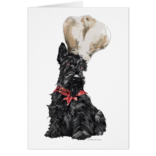 Schotse Terrier Chef (Voorkant)