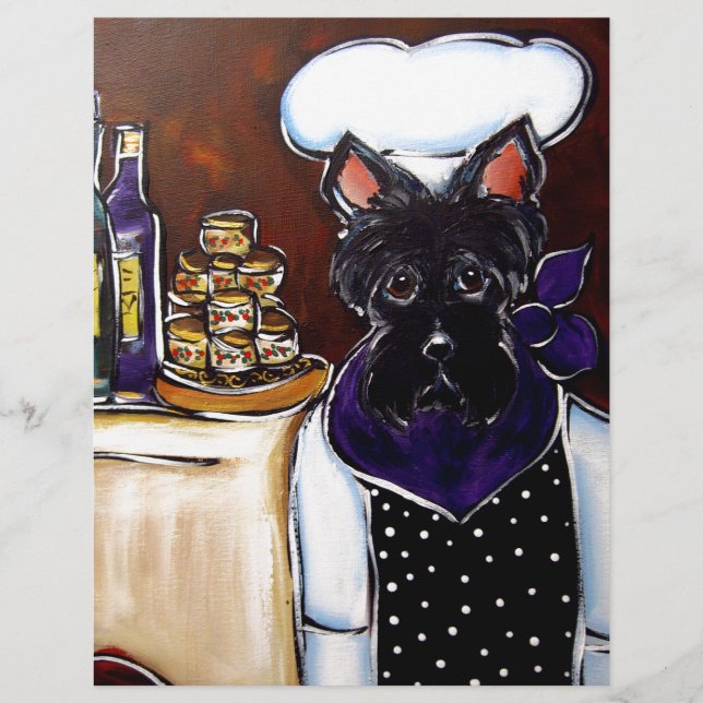 Schotse Terrier Chef (Voorkant)