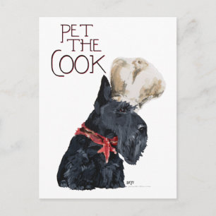 Schotse Terrier Chef Briefkaart