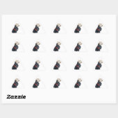 Schotse Terrier Chef Sticker (Vel)