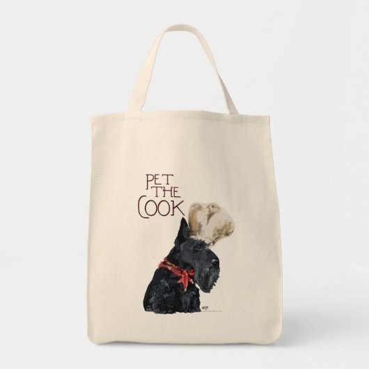 Schotse Terrier Chef Tote Bag (Voorkant)