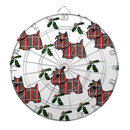 SCHOTSE TERRIER DARTBORD (Voorkant)