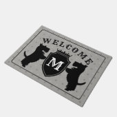  Schotse Terrier Doormat Deurmat (Schuin)